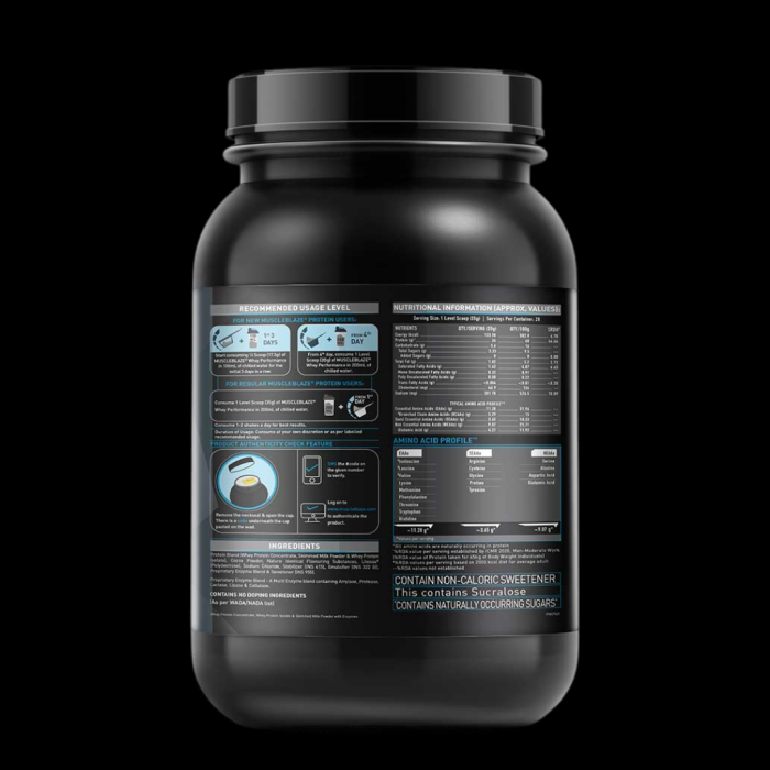 MuscleBlaze Whey Performance Protein - Image 2