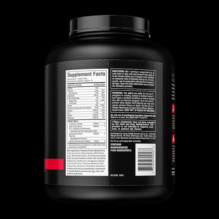 MuscleTech Performance Series Nitro-Tech Ripped 2kg - Image 2