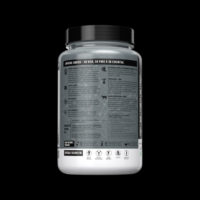 Avvatar Isorich Whey Protein - Image 3