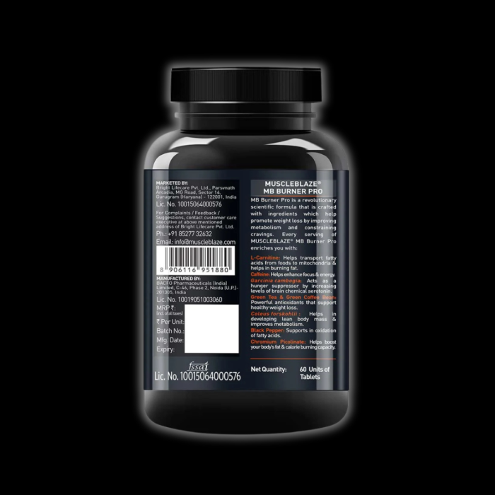 MuscleBlaze Burner Pro 60N - Image 2