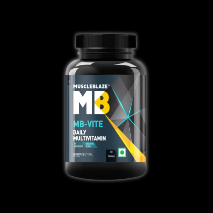 MuscleBlaze MB-VITE Daily Multivitamin, for Enhanced Energy, Stamina & Gut Health,