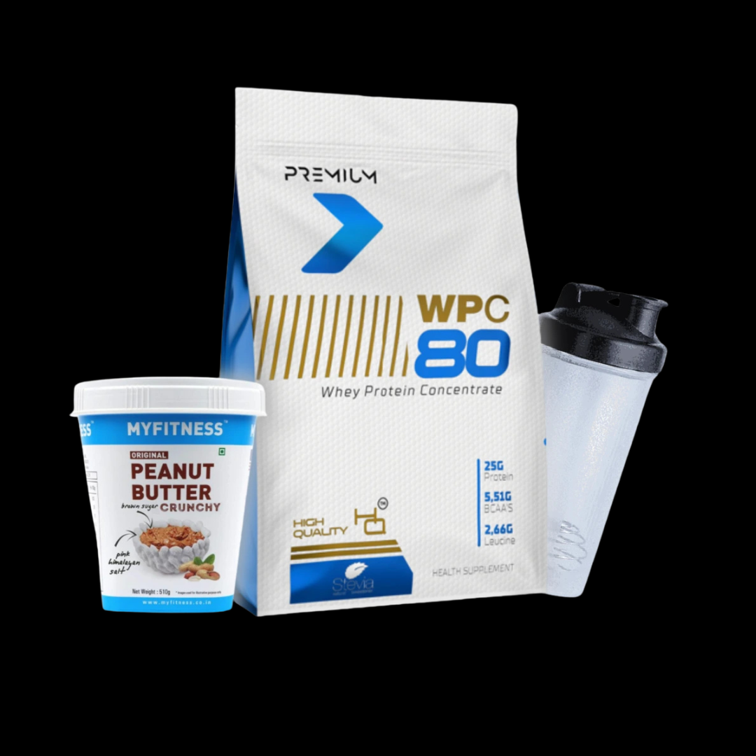 Untitled design - 2025-01-17T133639.506 Muscle Science Whey 1kg + MF Peanut Butter 510g + Shaker - Image 1