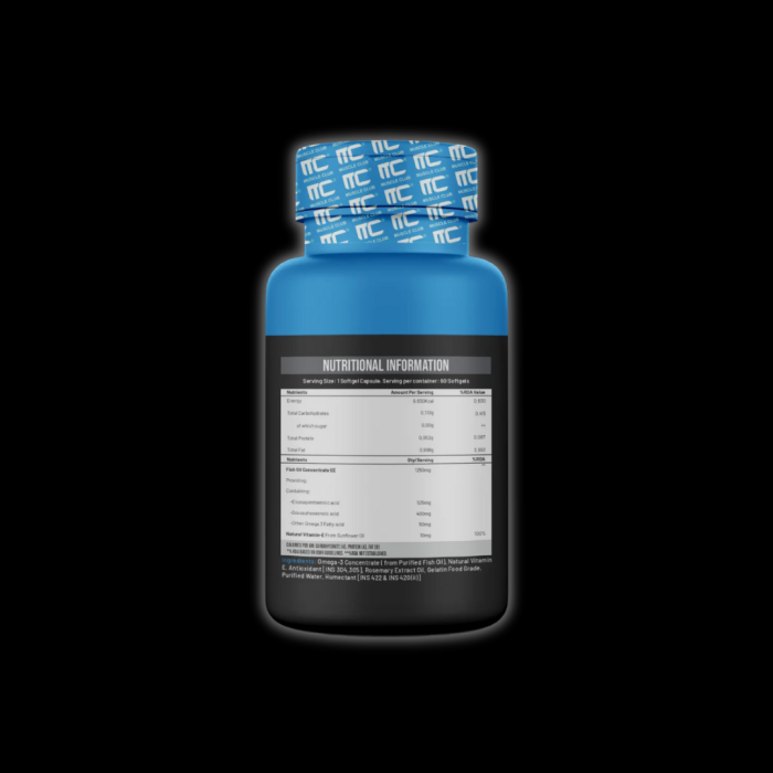 Muscle Club Omega-3 60N - Image 2