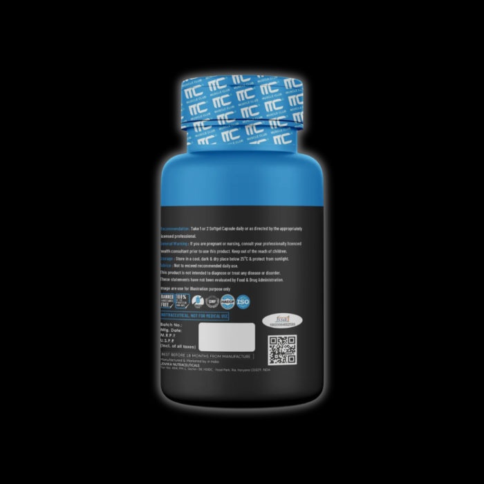 Muscle Club Omega-3 60N - Image 3
