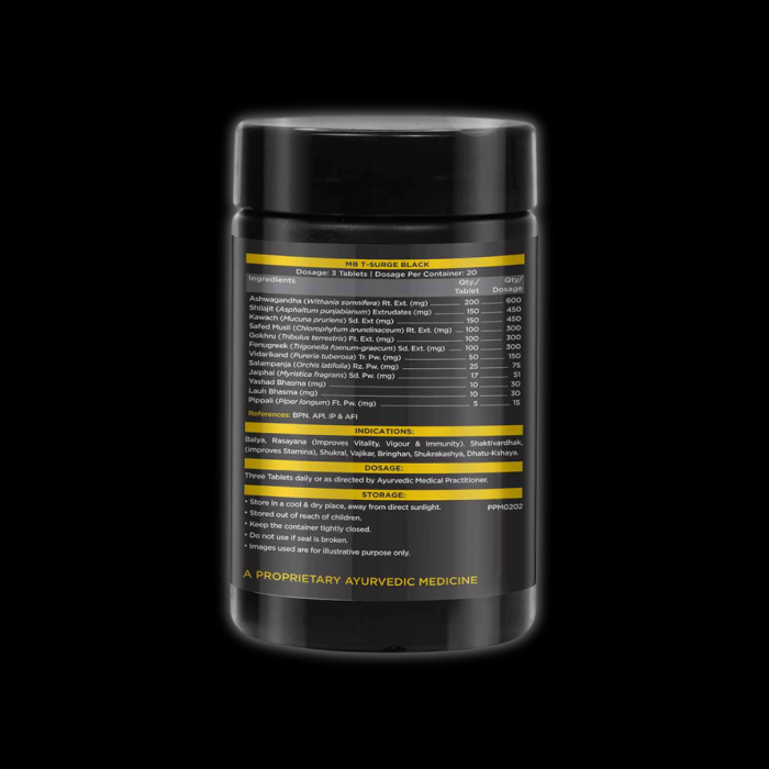 MuscleBlaze T-Surge Black - Image 2