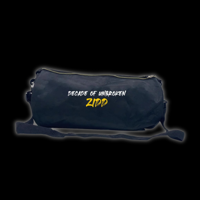 MuscleBlaze Phirse Zidd Kar Gym Bag, Black - Image 2