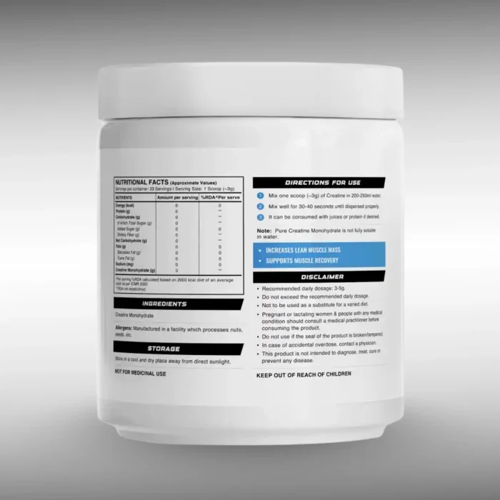 Wellcore Pure Micronised Creatine Monohydrate - Image 2