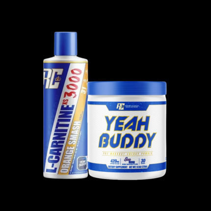Ronnie Coleman L- carnitine xs 3000 473ml + Ronnie Coleman Signature Series Yeah Buddy Pre-Workout 270gm