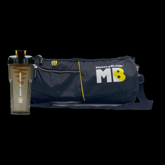 MuscleBlaze Whey Protein 2kg+ MuscleBlaze CreAMP 250gm + MuscleBlaze Multi 60N + MuscleBlaze Fish Oil 60N + MuscleBlaze Gym Bag + MuscleBlaze Cyclone shaker - Image 3