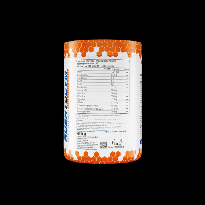 Muscle Science C6 30 Serv. Pre Workou - Image 3