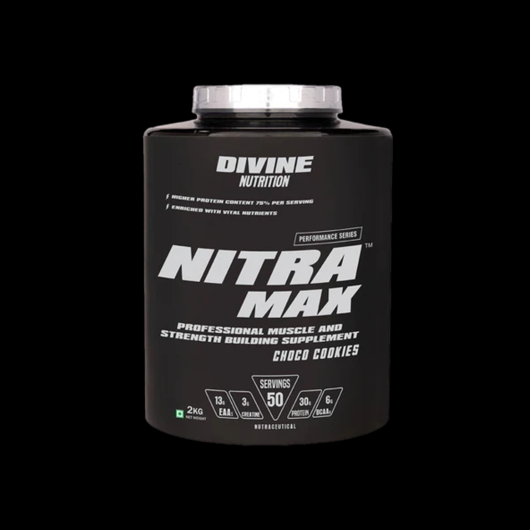 Untitled design (77) Divine Nutriton Nitramax Performance Series 2kg - Image 1