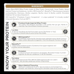 MuscleBlaze Biozyme Gold 100% Whey Protein 2kg, (Double Rich Chocolate) - Image 4