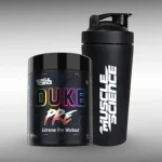 Muscle Science Duke Pre Workout, 30 SERVING + Muscle Science Steel Shaker
