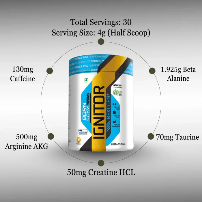 Muscle Science Ignitor Nex Gen Pre-Workout, 240 g - Image 4
