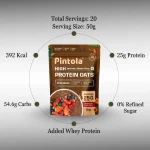 Pintola High Protein Dark Chocolate Oats 1kg - Image 3
