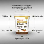 Pintola HIGH Protein DARK Chocolate Peanut Butter 1kg - Image 3