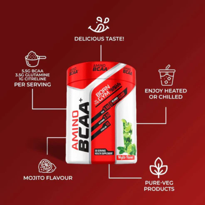 Muscle Science Amino BCAA, 60 SERVING - Image 4